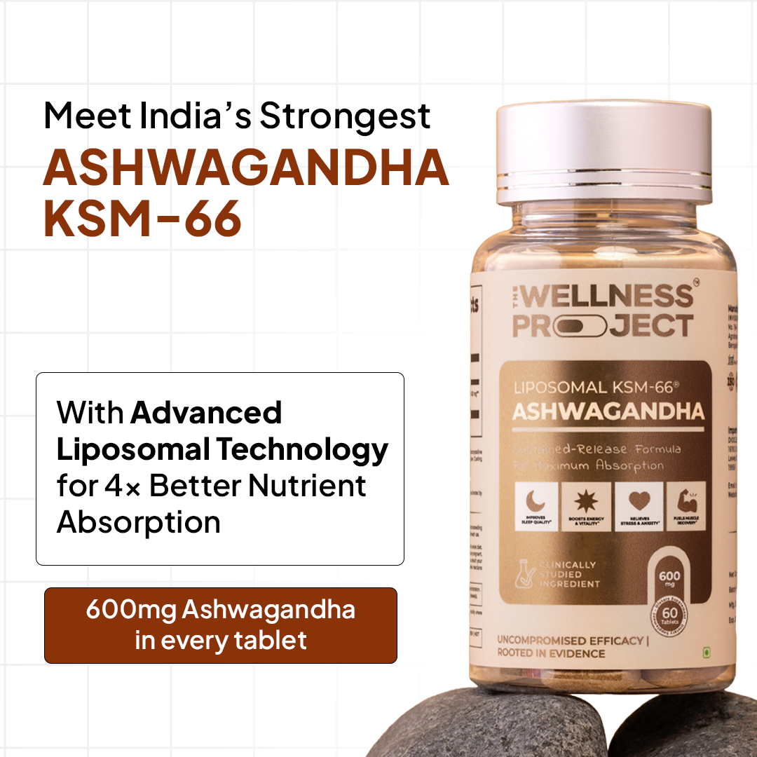 Liposomal KSM-66® Ashwagandha Tablets