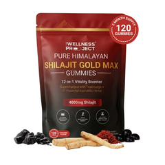 12-in-1 Pure Himalayan Shilajit Gold Max Gummies
