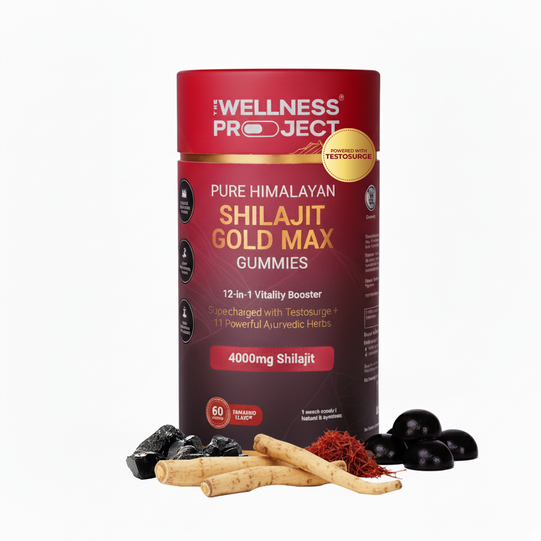 12-in-1 Pure Himalayan Shilajit Gold Max Gummies