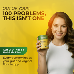 Vaginal & Gut Probiotic + Prebiotic Gummies